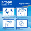 Attends Bariatric Briefs, 2X-Large (Case of 48)