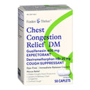 Thrive & Foster Chest Congestion Relief DM Guaifenesin Dextromethorphan Caplets (Box of 50)