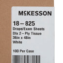 McKesson Nonsterile Physical Exam Drape, 36 x 48 Inch (Case of 100)