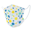 McKesson Brand McKesson Pediatric Procedure Mask, Blue and Yellow Polka Dot (750/CS) 
