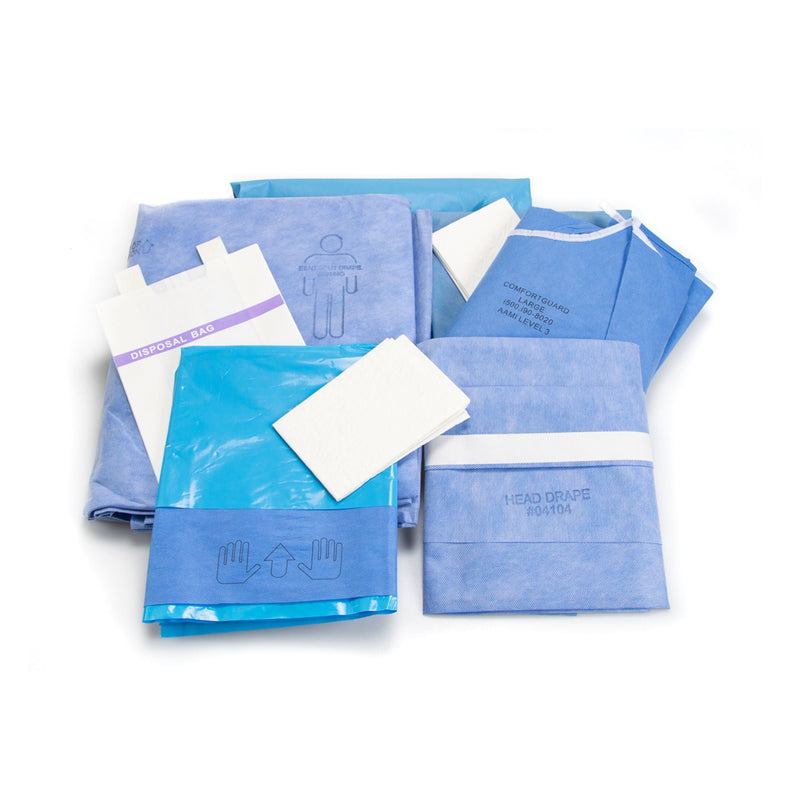 McKesson Eye, Ear, Nose and Throat Drape Pack (Case of 5)