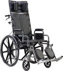 drive Sentra Reclining Wheelchair, 22-Inch Seat Width (Each)
