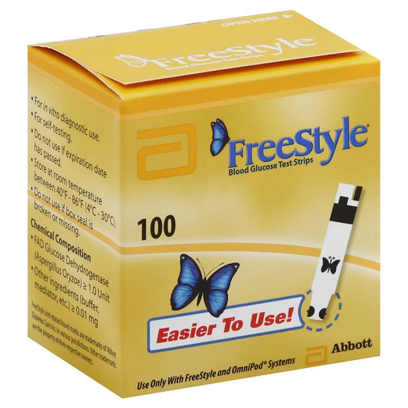 FreeStyle Blood Glucose Test Strips (Box of 50)