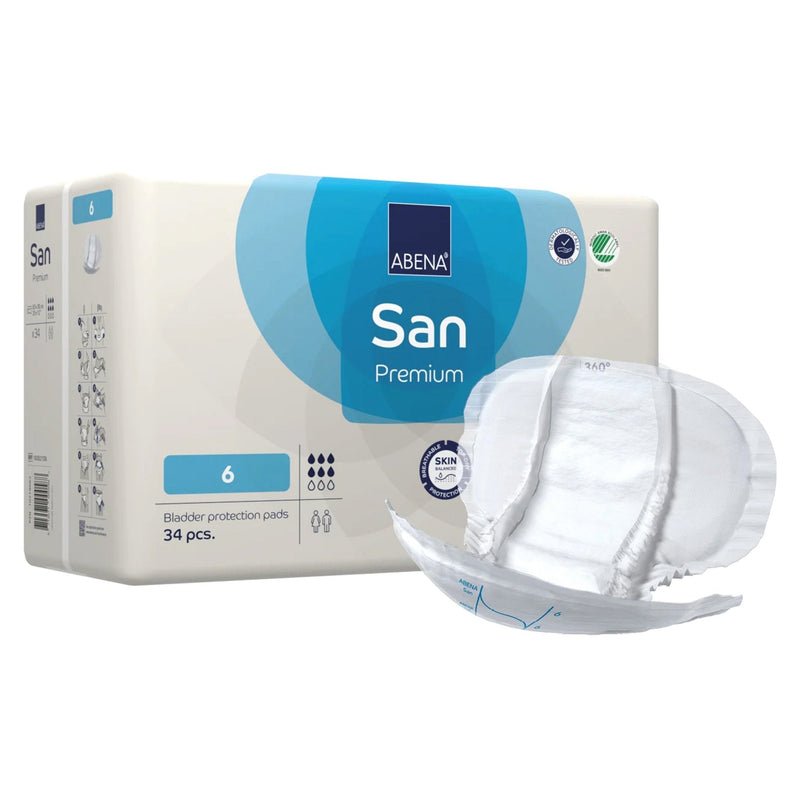 Abena North America Abena San 6 Premium Bladder Protection Pads (102/CS) 