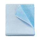 McKesson Brand McKesson Blue Flat Stretcher Sheet, 40 x 90 Inch (50/CS) 