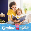 Comfees Premium Diapers, Unisex, Baby, Tab Closure, Size 4 (Case of 124)