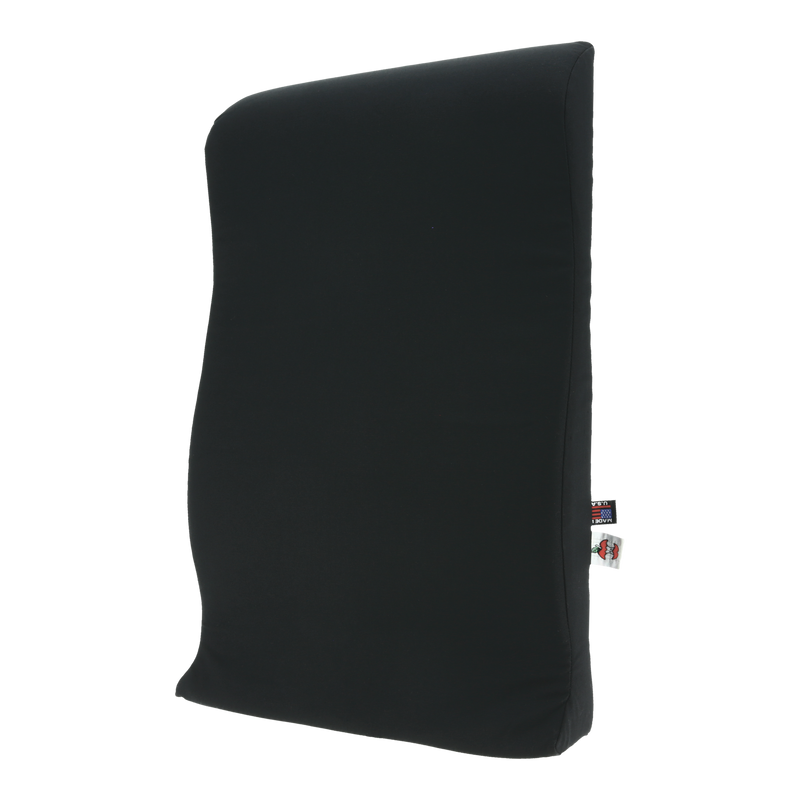 SUPPORT FOAM BACK 22X14 BLKMEDIUM