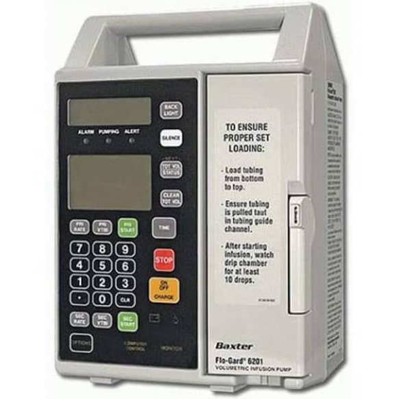 Baxter Flo-Gard 6201 Volumetric Infusion Pump