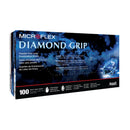 Microflex Medical Diamond Grip Latex Exam Glove, Extra Large, White (1000/CS) 