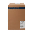 McKesson Brand McKesson Blue Flat Stretcher Sheet, 40 x 72 Inch (50/CS) 