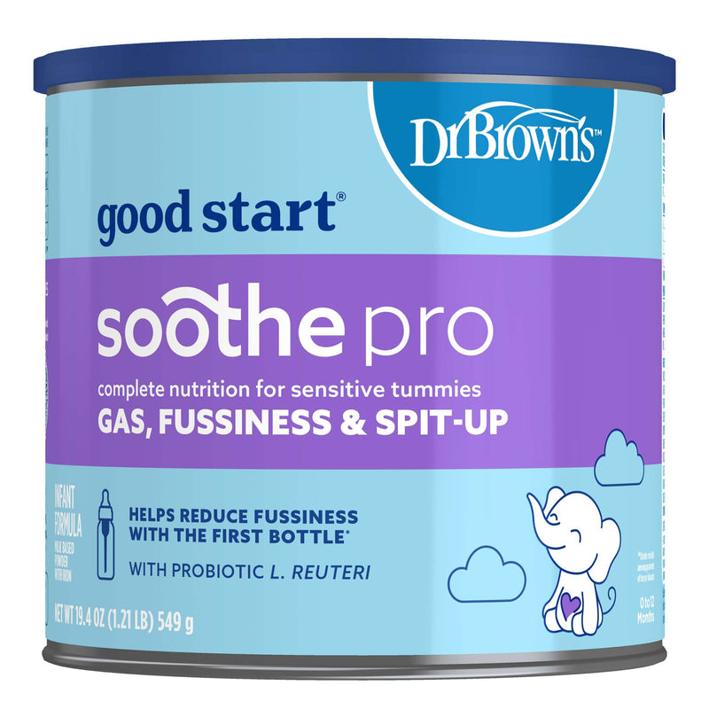 Infant Formula Dr. Brown's good start soothe pro Unflavored 19.4 oz. Can Powder (Case of 4)