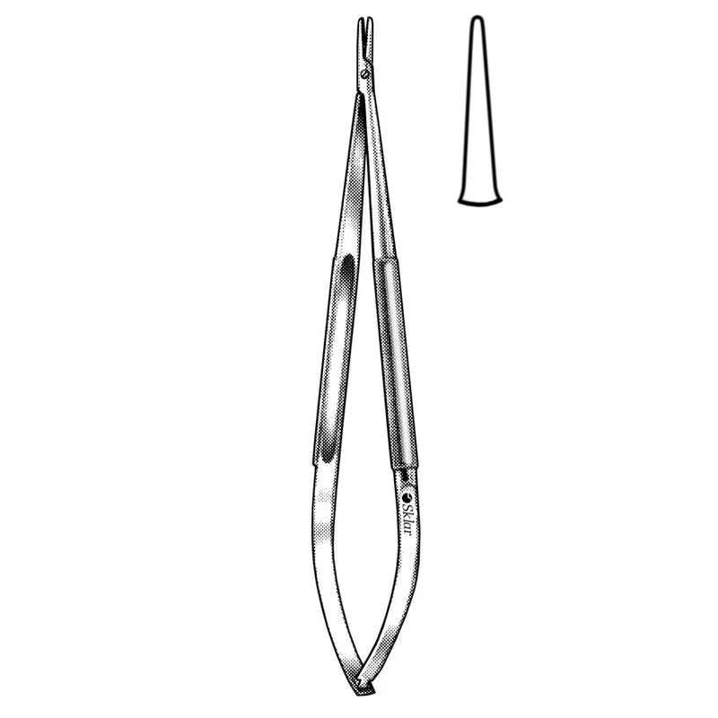 Sklar Reill Micro-Needle Holder - 6", Straight, with Pen-Type Handle - 20-1550 
