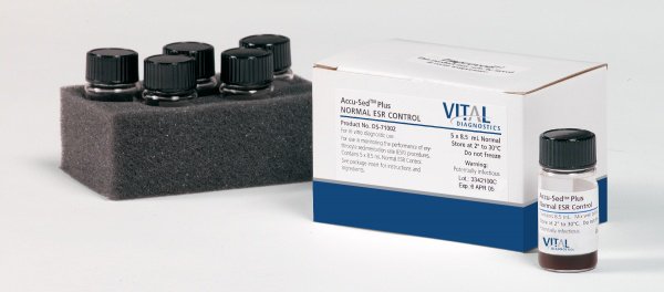 Accu-Sed Plus Normal Control (Box of 5)