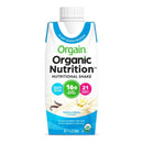 Orgain Organic Nutrition Vegan Vanilla Nutritional Shake, 11-ounce carton (Case of 12)