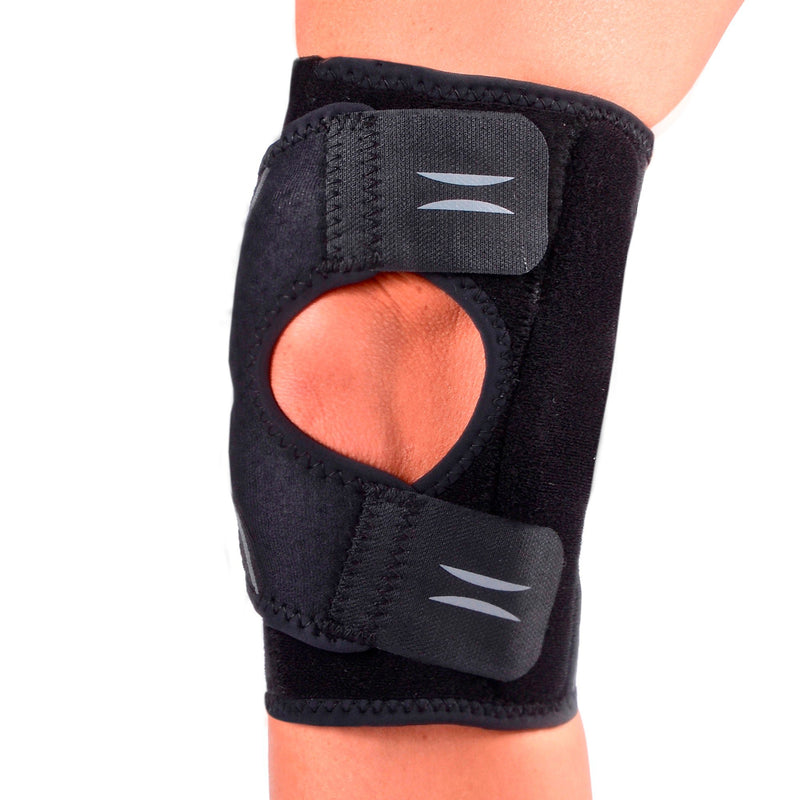 Knee Brace Shields II Large Hook and Loop Strap Closure 15 to 17 Inch Mid-Patella Circumference / 16-1/2 to 19 Inch Thigh Circumference Left or Right Knee (Each)