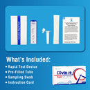 Genabio COVID-19 at Home Rapid Self-Test Kit, Five Tests per Pack (Case of 270)
