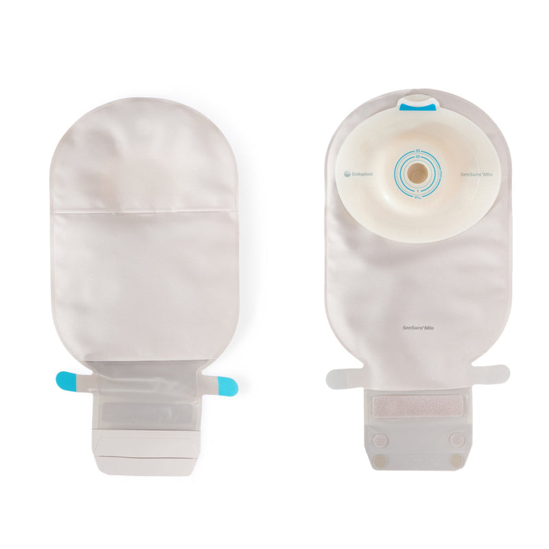 SenSura Mio Convex Soft 1-Piece Opaque Ostomy Pouch System, 15 – 33 mm Stomas (Box of 10)