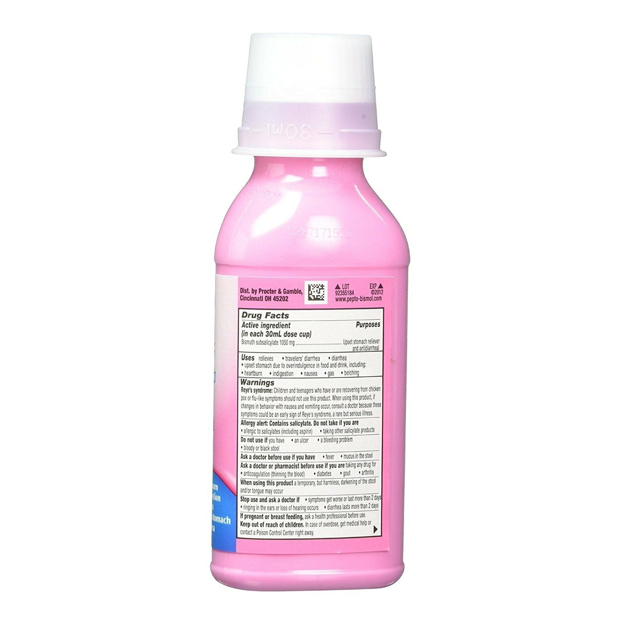 Procter & Gamble Pepto-Bismol Ultra Bismuth Subsalicylate Upset Stomach Reliever/Antidiarrheal 