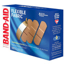 Band-Aid Flexible Fabric Tan Adhesive Strip, 1 x 3 Inch (Case of 1200)