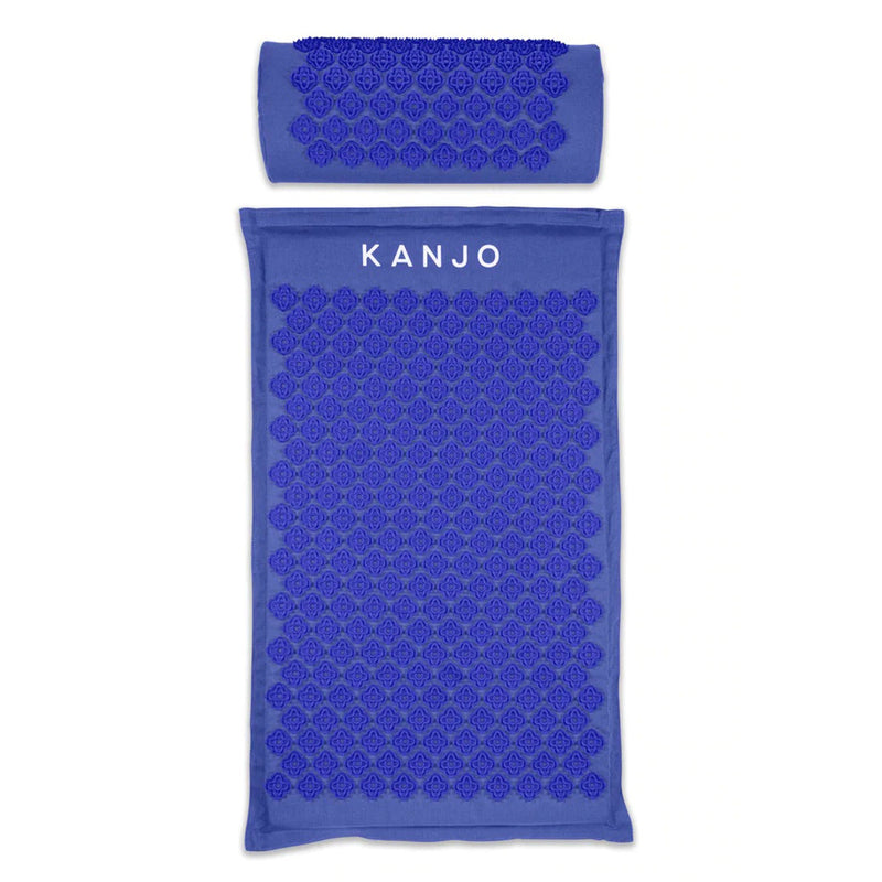 Kanjo Memory Foam Acupressure Mat Set, Blue (Case of 9)