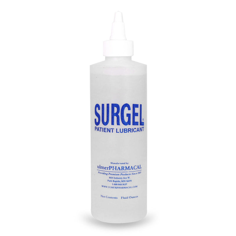 Surgel Lubricating Jelly, 4-ounce Squeeze Bottle (Case of 18)