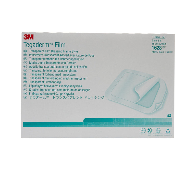 3M Tegaderm Transparent Film Dressing, 6 x 8 Inch (80/CS)