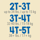First Quality Products LLC Cutie Pants Training Pants, 2T to 3T (104/CS) 