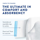 Prevail Air Overnight Briefs Overnight Absorbency, Size 2 (Case of 72)