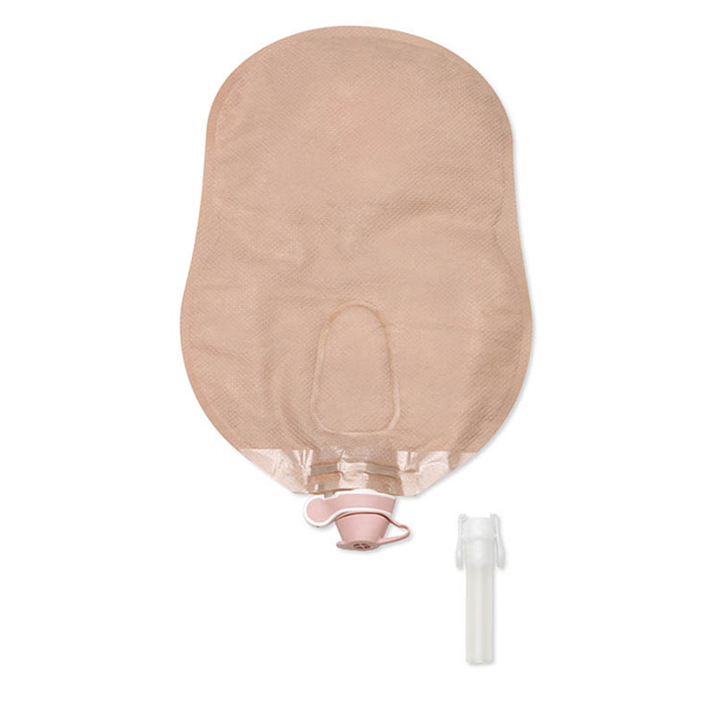 Hollister Urostomy Pouch Premier One-Piece System 9 Inch Length Flat, Pre-Cut Drainable (10/BX) 