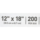 McKesson Argent Sure-Check Sterilization Pouch, 12 x 18 Inch (Case of 1000)