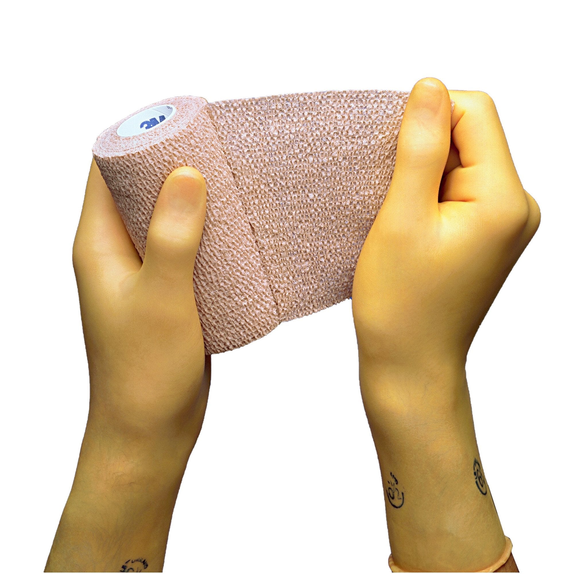 Solventum Corporation 3M Coban Self-adherent Closure Cohesive Bandage, 4 Inch x 5 Yard (18/BX) 