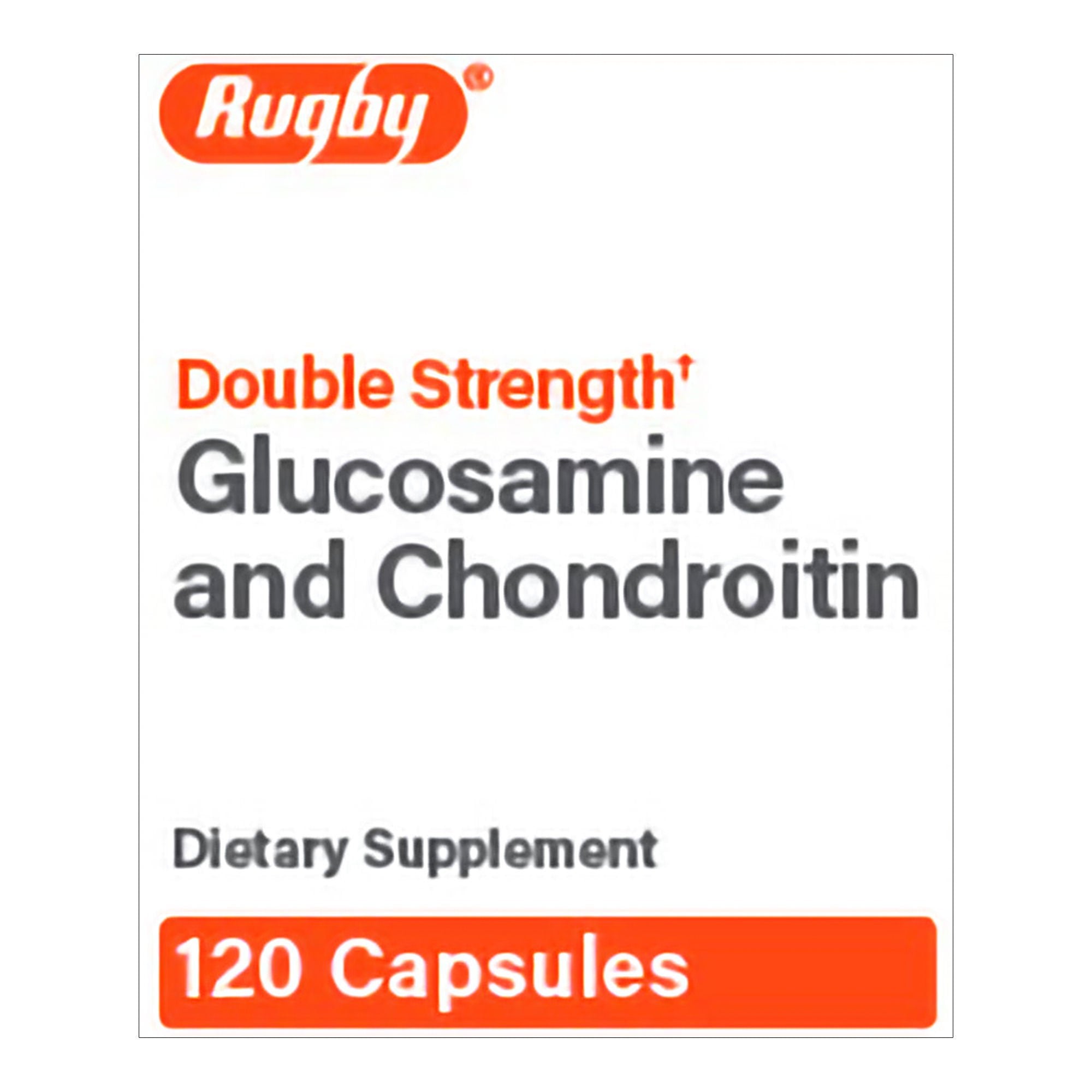 Rugby Glucosamine / Chondroitin Joint Health Supplement (Bottle of 120) 