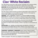 Laundry Stain Remover Diversey Clax White Reclaim 1 lb. Bag Powder Chlorine Scent (Case of 12) 