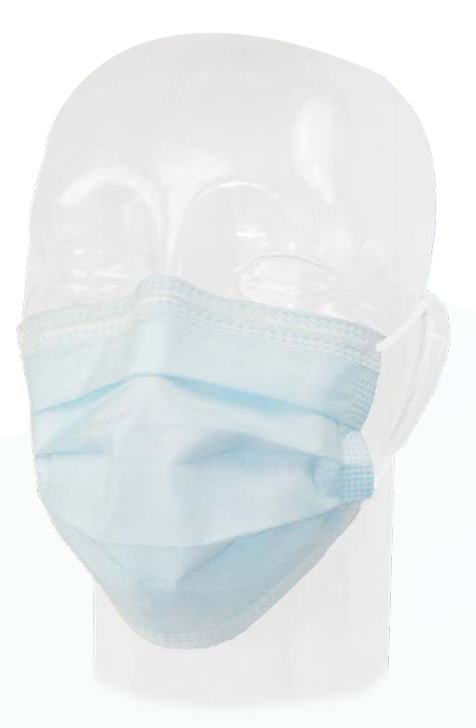 Aspen Surgical Products Precept Level 1 Procedure Mask, Blue (500/CS) 