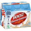 Boost Glucose Control Vanilla Balanced Nutritional Drink, 8-ounce Bottle (Case of 24)