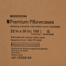 McKesson White Nonwoven Pillowcase, 22 x 30 Inch (100/CS) 
