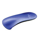Arch Support Insole Pedifix Arch Cradles Cradle Thermoplastic Rubber Women 11 and up / Men 9 to 11 Blue (Pair)