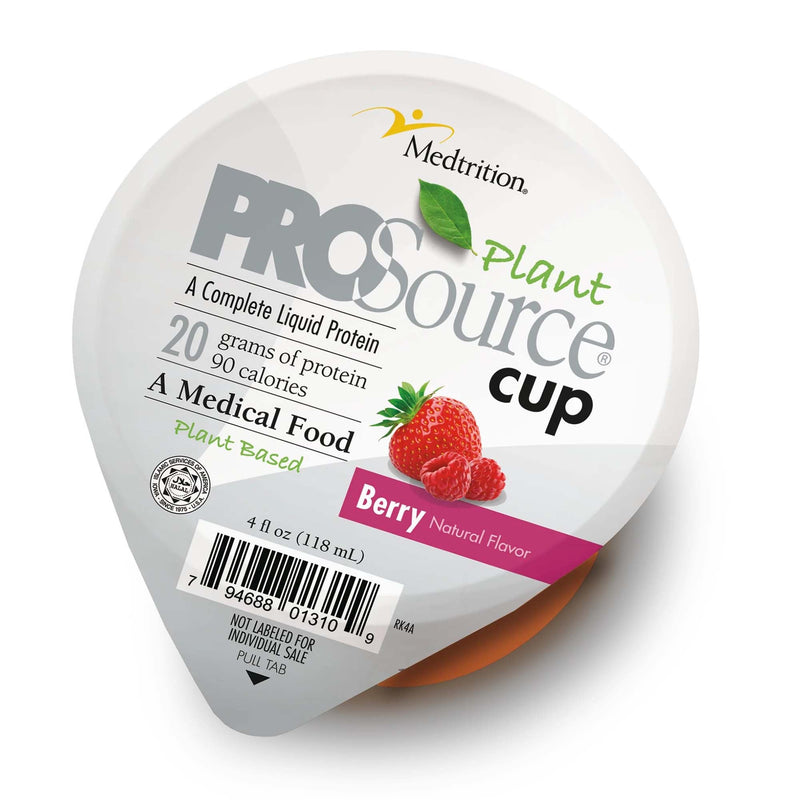 Oral Supplement ProSource Plant Cup Berry Flavor Liquid 4 oz. Cup (Case of 36)