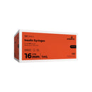 SYRINGE 1ML INSULIN 27GX5/8100/BX 5BX/CS