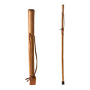 Mabis Healthcare Brazos Iron Bamboo Rustic Walking Stick, 58 Inch Height, Red 