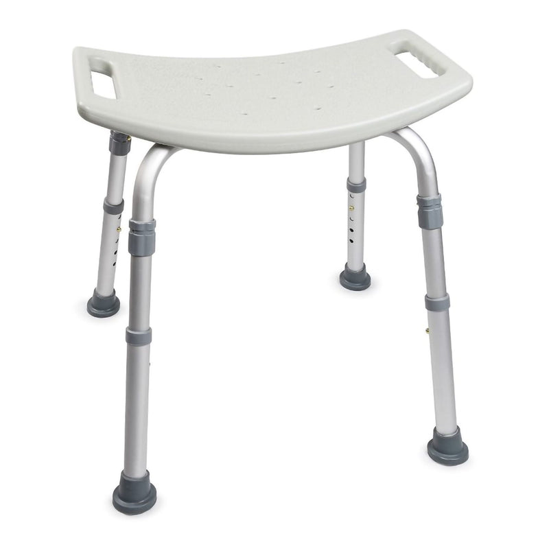 McKesson Aluminum Transfer Bench, Armless Bath Bench, 300-lb. Capacity (Each)