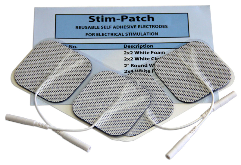 Stim-Patch TENS Electrode, 2 x 2 Inch (Pack of 4)