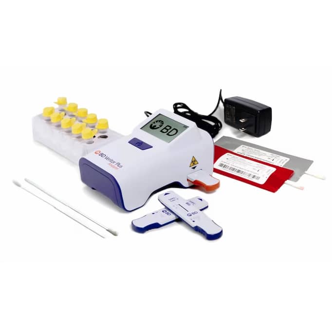 BD Veritor System  SARS/Flu Kit + Analyzer Combo (2 SARS/Flu Kits and