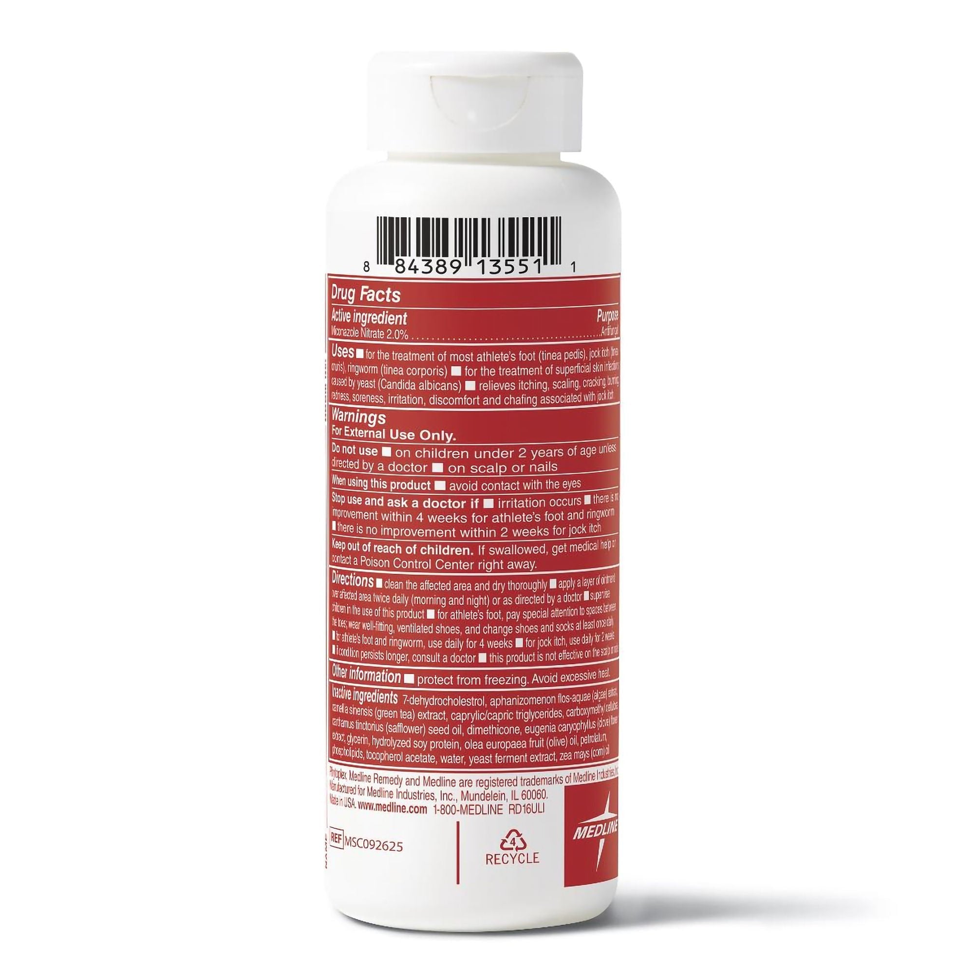 Antifungal Remedy 2% Strength Powder 3 oz. Shaker Bottle (Each) 