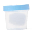 Specimen Container 120 mL (4 oz.) Screw Cap Poly Bagged Sterile / Sterile Fluid Path (Case of 100)