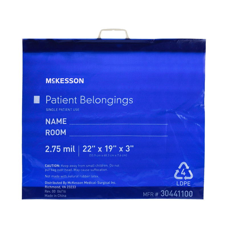 Medi-Pak Performance Patient Belongings Bag (Case of 250)