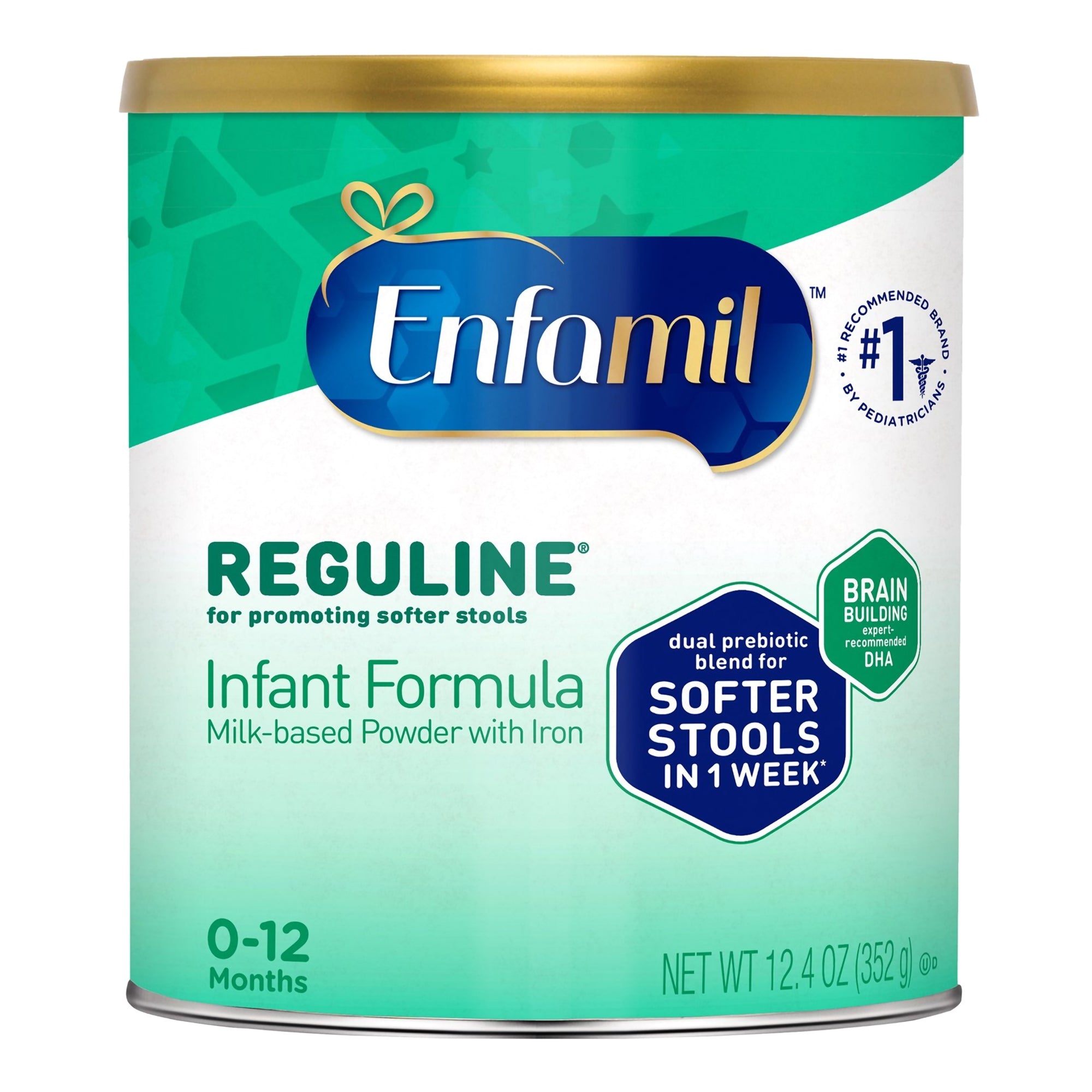 Mead Johnson Enfamil Reguline Infant Formula 12.4-ounce can 