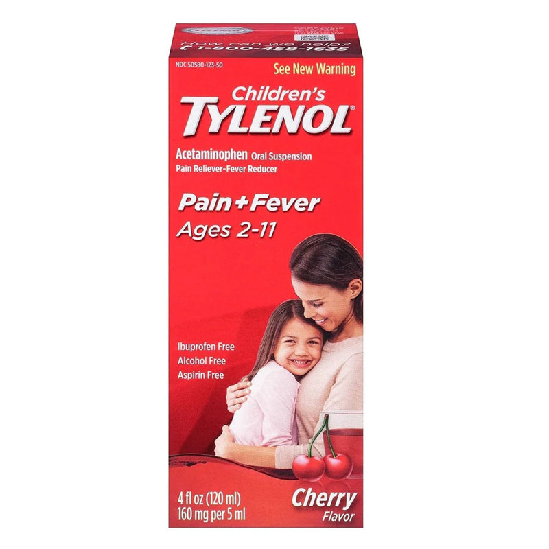 J & J Sales Children's Tylenol Acetaminophen Children's Pain Relief 