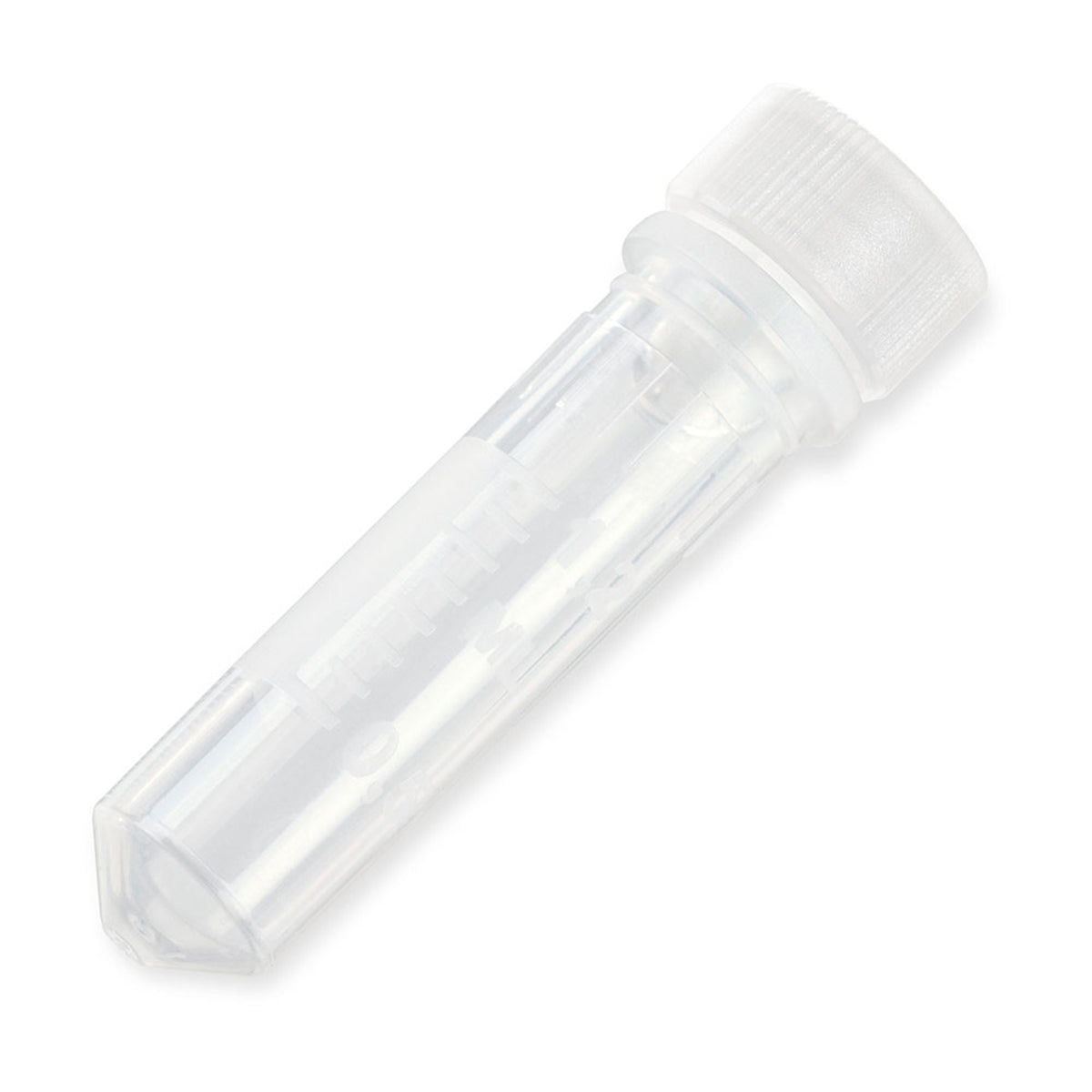 Microcentrifuge Tube Plain 2 mL Screw Cap Polypropylene Tube (Case of 1000)