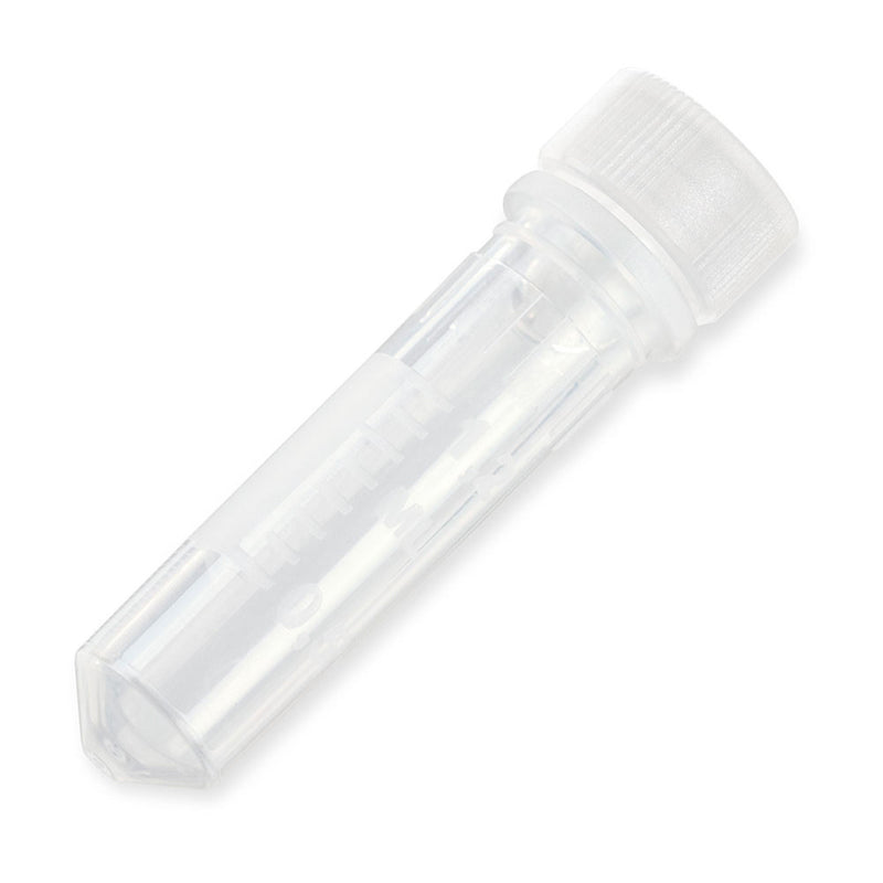 Microcentrifuge Tube Plain 2 mL Screw Cap Polypropylene Tube (Case of 1000)
